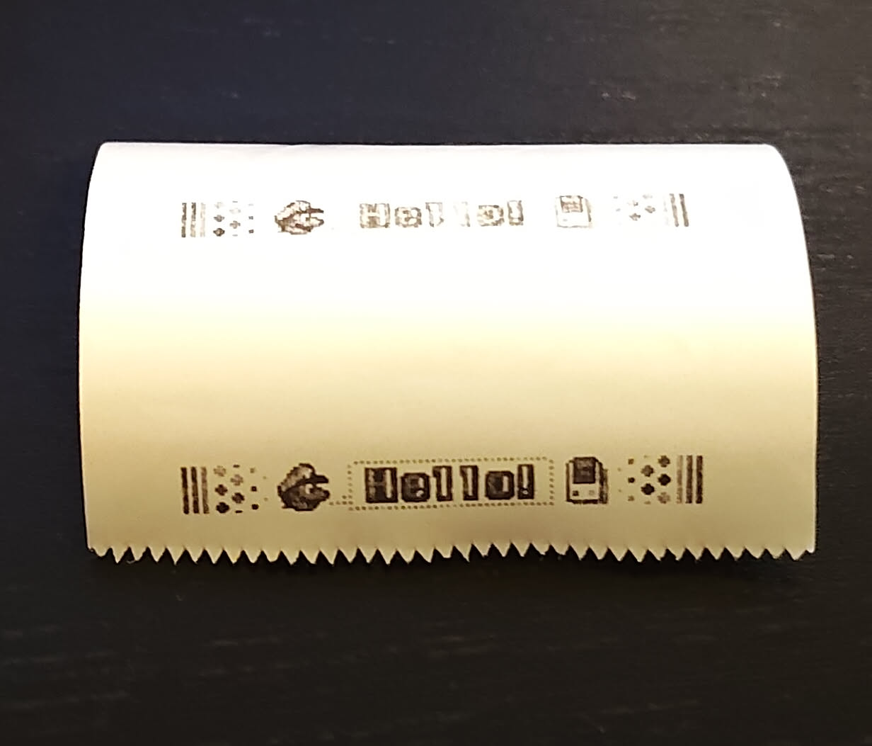 Game Boy Printer Test